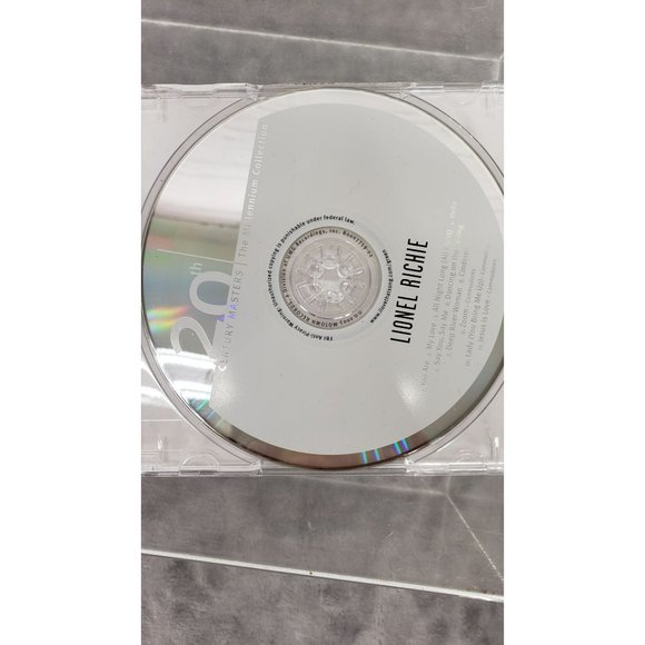 Lionel Richie - 20th Century Masters:‎ Millennium Collection [New CD] Jewel Case - Picture 6 of 6